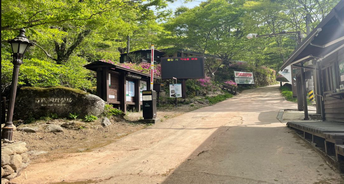 백무동 야영장