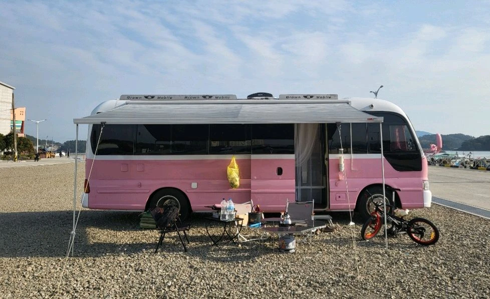 캠핑 구조