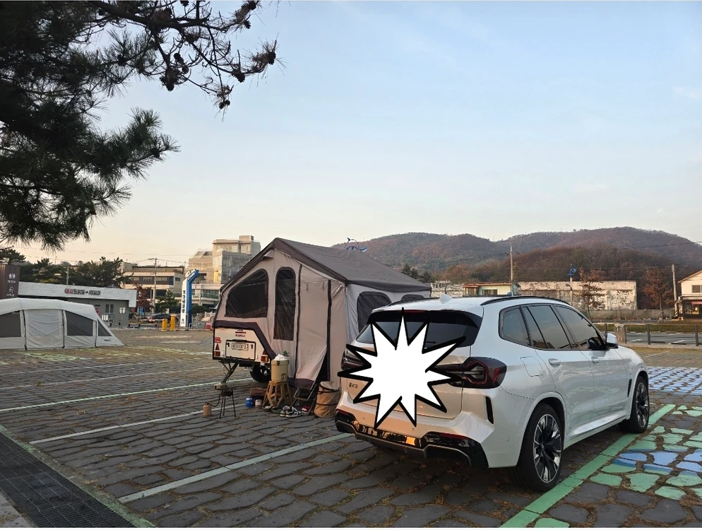 캠핑 구조