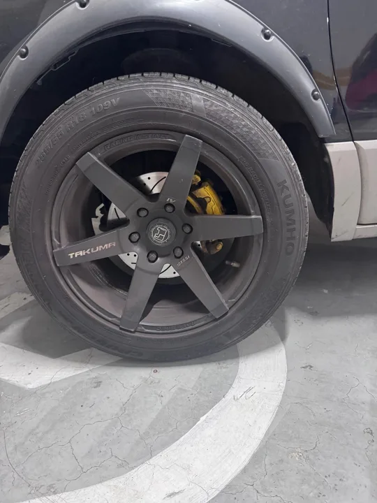 뒷바퀴와 휠